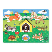 Pets Peg Puzzle - 8 Pieces A8