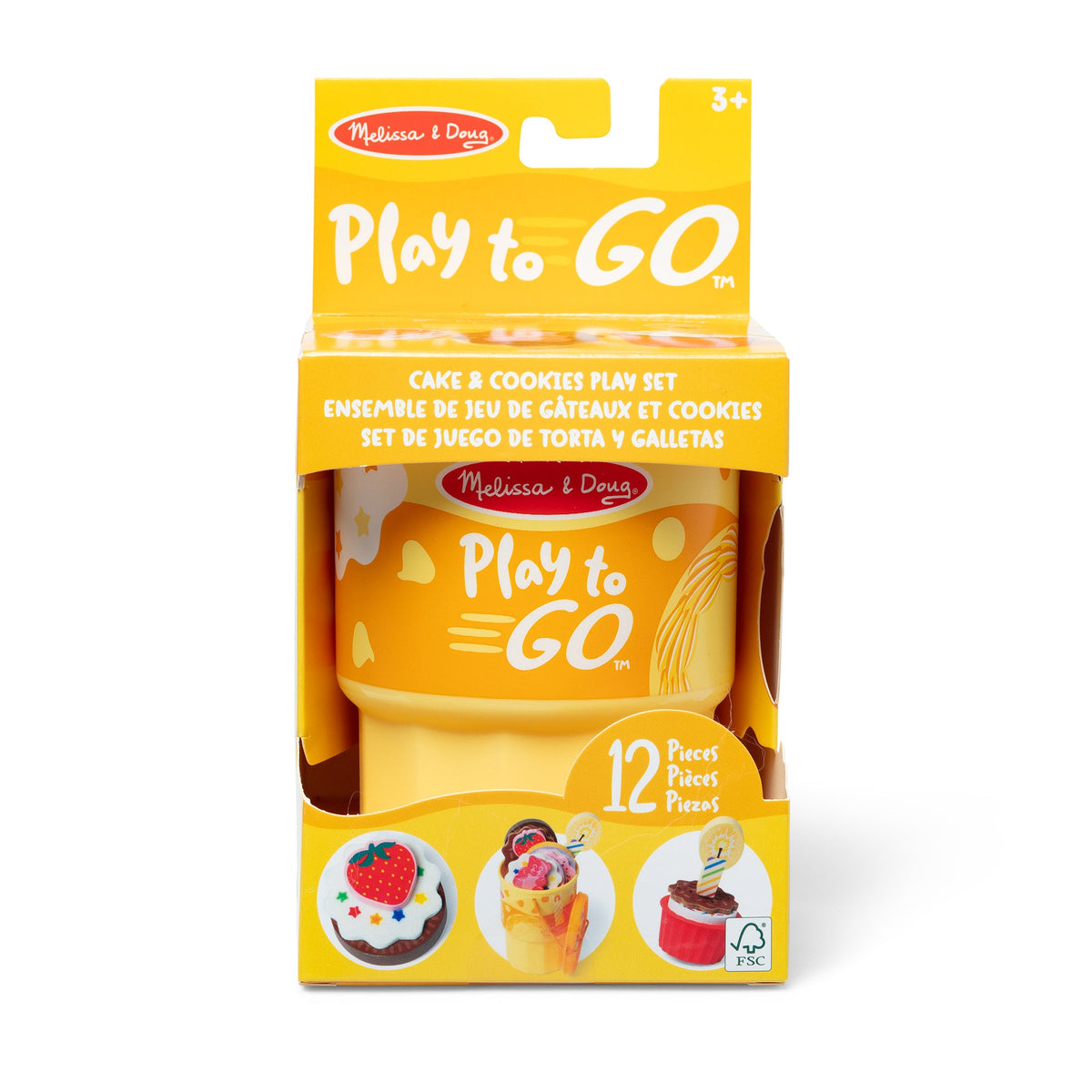 Play to Go Cake & Cookies Play Set O6