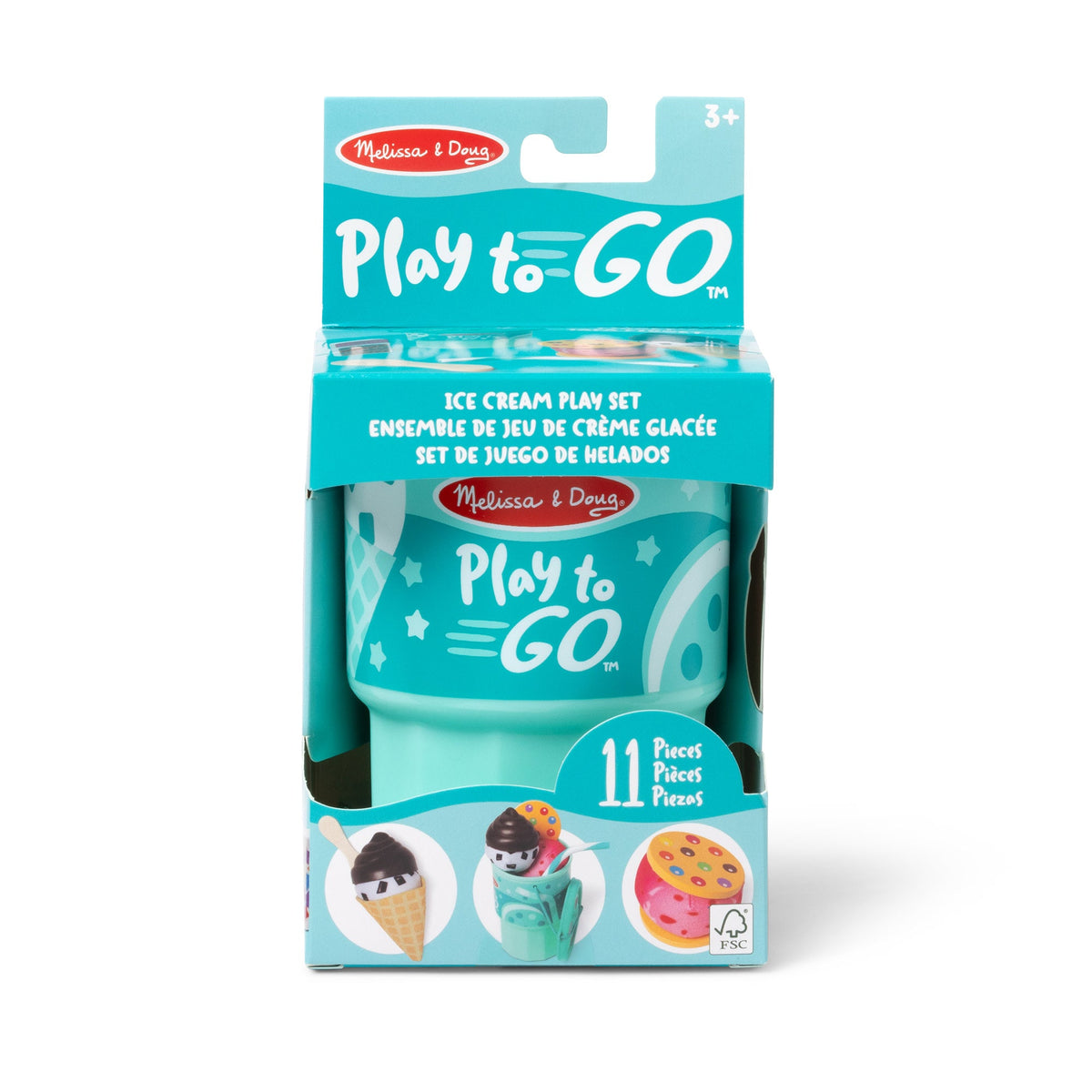 Play to Go Ice Cream Play Set Q8