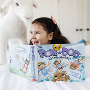 Poke-a-Dot: 10 Little Monkeys Board Book I0