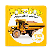 Poke-a-Dot: Construction Vehicles Board Book H6