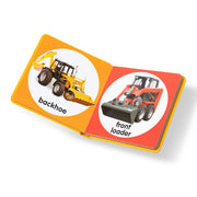 Poke-a-Dot: Construction Vehicles Board Book H6
