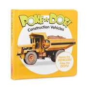 Poke-a-Dot: Construction Vehicles Board Book H6