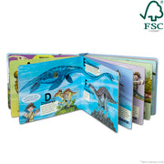 Poke-a-Dot: Dinosaurs A to Z Board Book A3