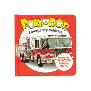 Poke-a-Dot: Emergency Vehicles Board Book I3