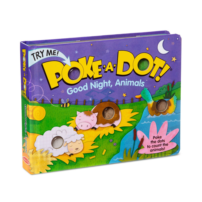 Poke-a-Dot: Good Night, Animals Board Book H5