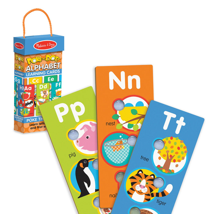Poke-A-Dot Jumbo Alphabet Learning Cards I1