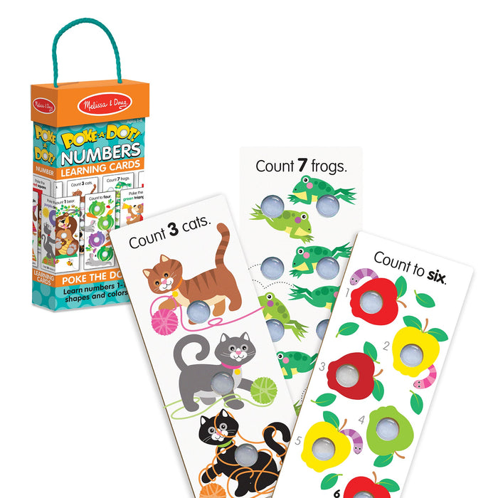 Poke-A-Dot Jumbo Number Learning Cards R0