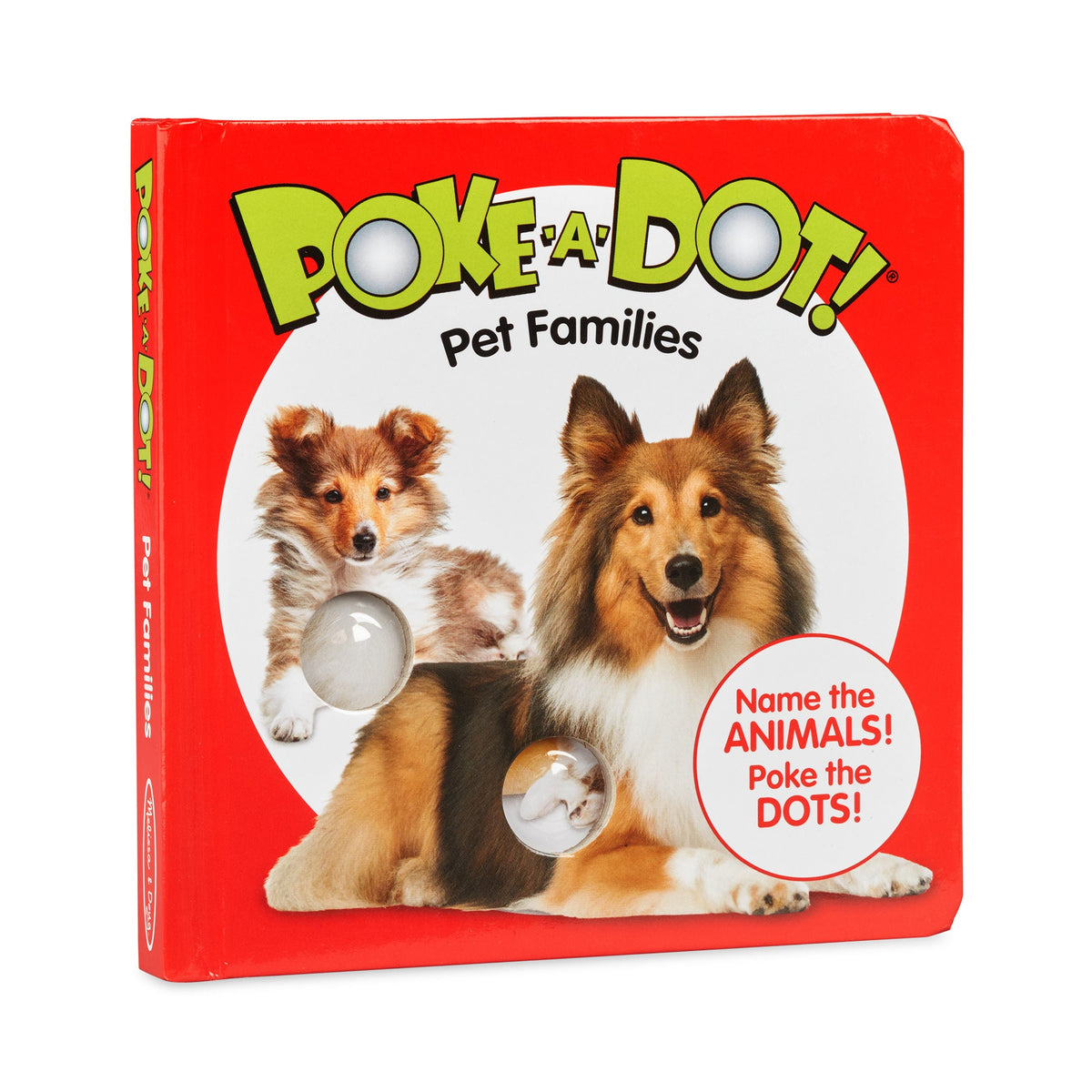 Poke-a-Dot: Pet Families Board Book X1