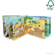 Poke-a-Dot: The Wheels on the Bus Wild Safari Board Book B8
