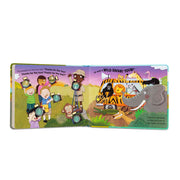 Poke-a-Dot: The Wheels on the Bus Wild Safari Board Book B8