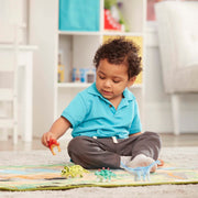 Prehistoric Playground Dinosaur Rug V6