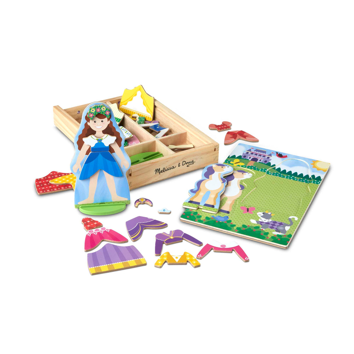 Princess Magnetic Pretend Play Set F2