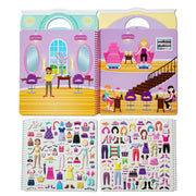 Puffy Sticker Activity Book - Day of Glamour I2