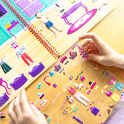 Puffy Sticker Activity Book - Day of Glamour I2