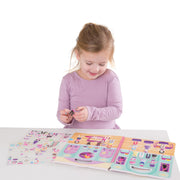 Puffy Sticker Activity Book - Day of Glamour I2