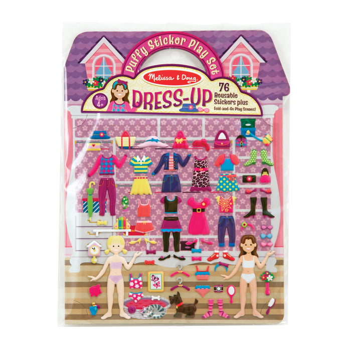 Puffy Sticker Activity Book - Dress-Up L5