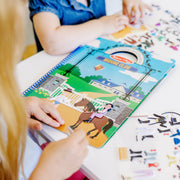 Puffy Sticker Activity Book - Riding Club A8