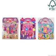 Puffy Sticker Bundle - Dress-Up, Princess and Mermaid Q1
