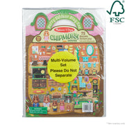 Puffy Sticker Play Set 3-Pack: On the Farm, Safari, Chipmunk House L3