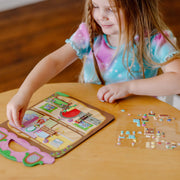 Puffy Sticker Play Set 3-Pack: On the Farm, Safari, Chipmunk House L3