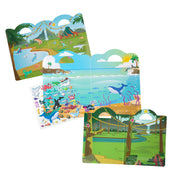 Puffy Sticker Play Set 3-Pack: Safari, Dinosaur, Ocean T1