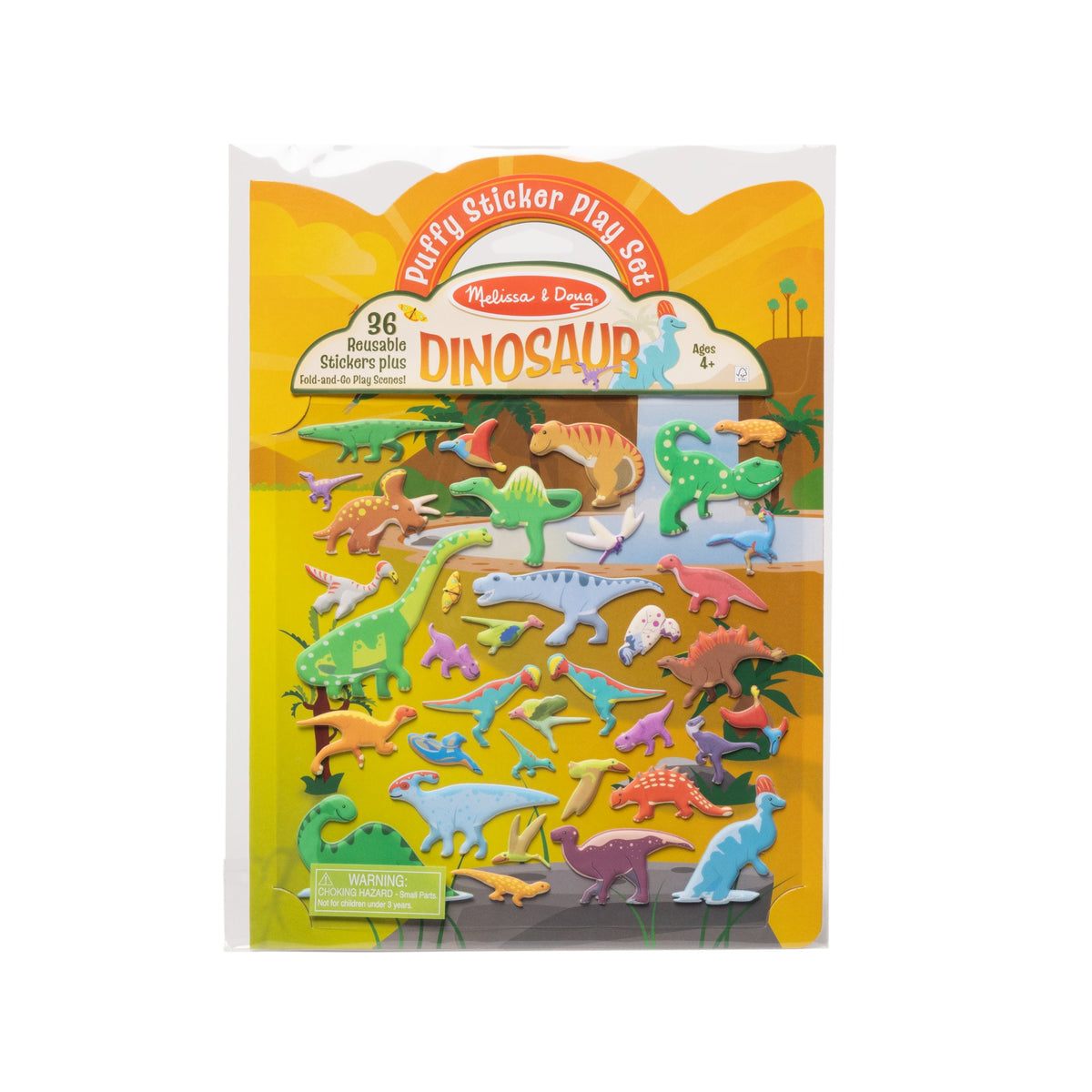 Puffy Sticker Play Set - Dinosaur V2