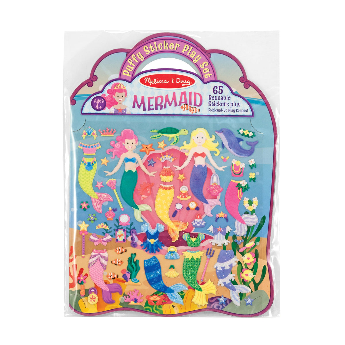 Puffy Sticker Play Set - Mermaid P2