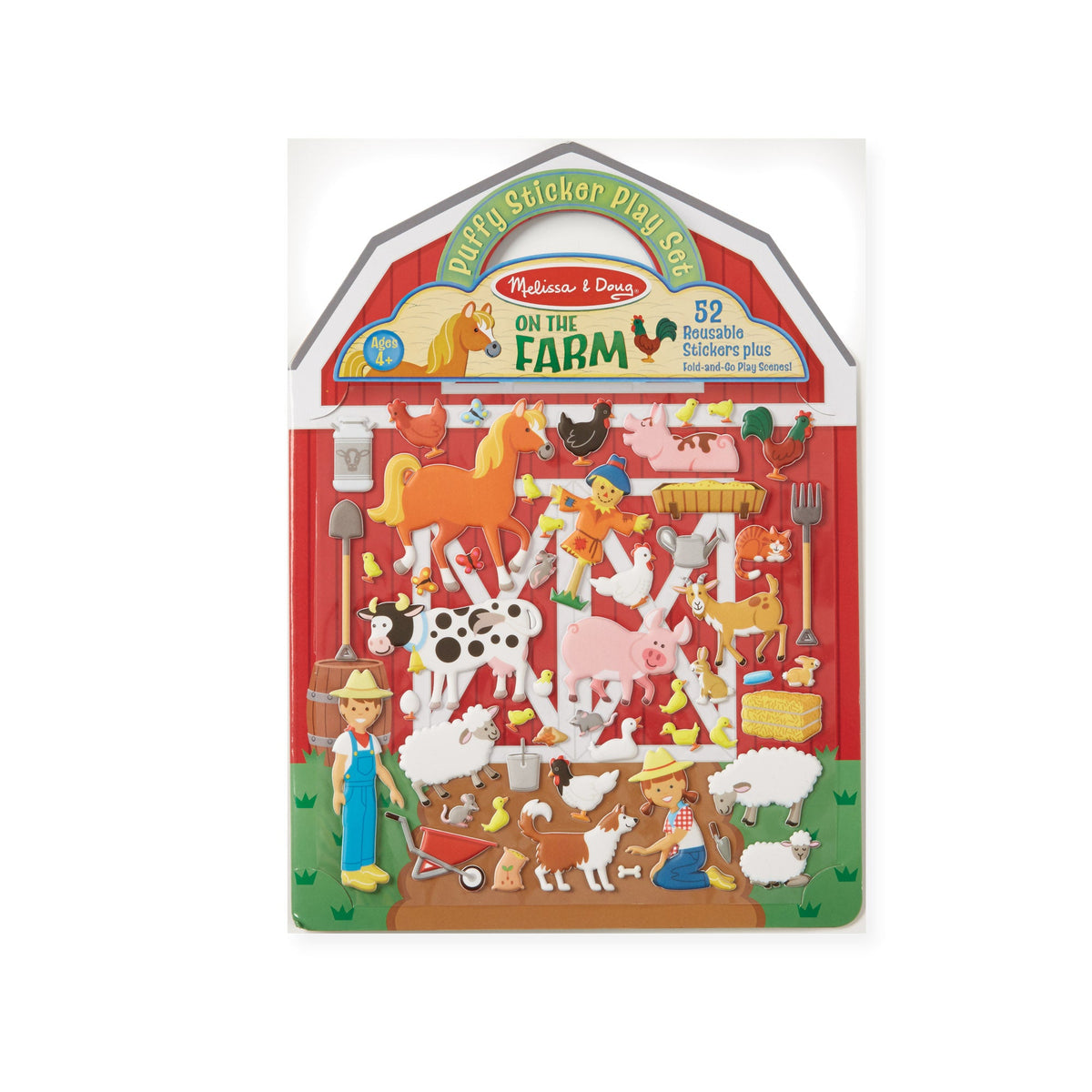 Puffy Sticker Play Set - On the Farm X2