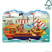 Puffy Sticker Play Set - Pirate K4
