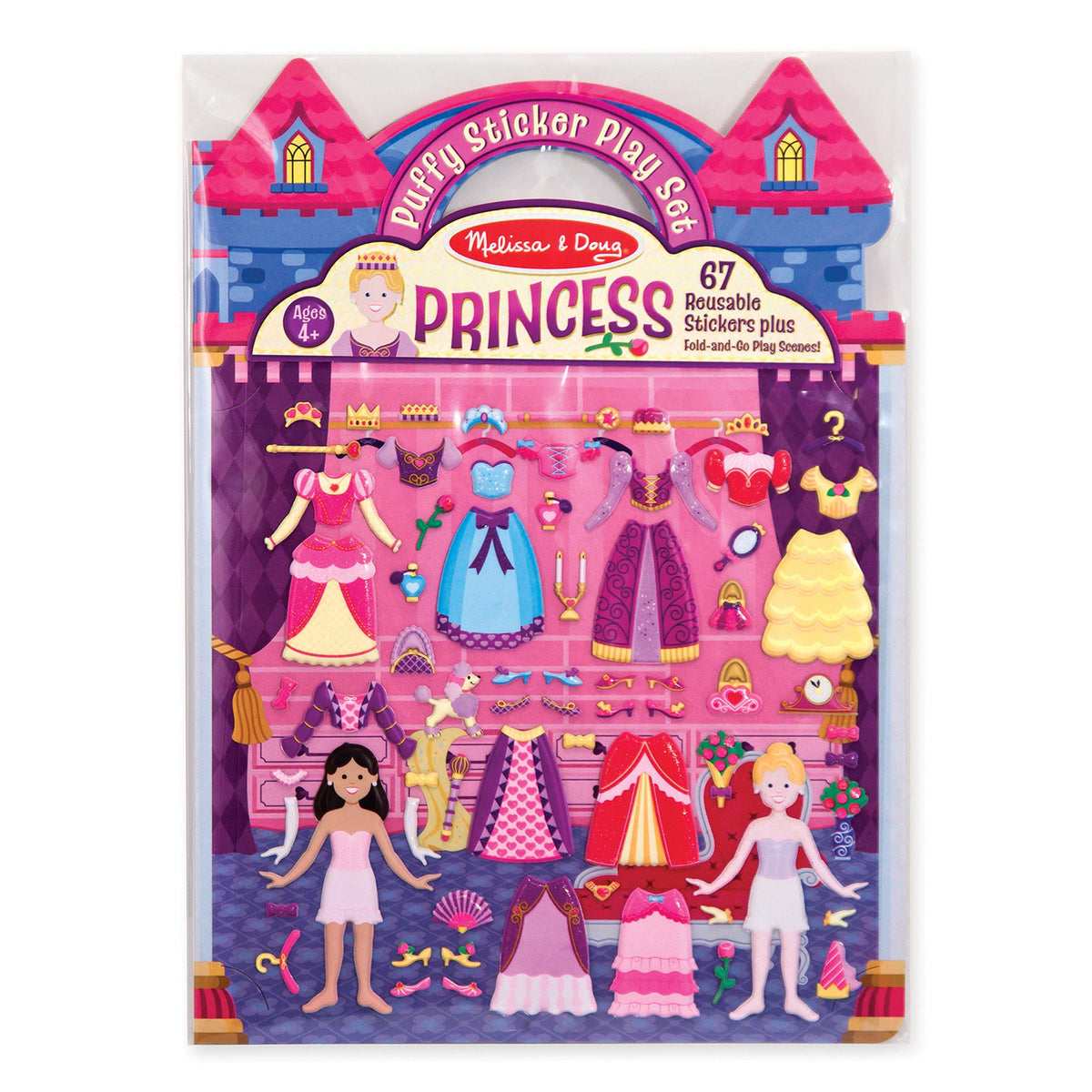 Puffy Sticker Play Set - Princess X8