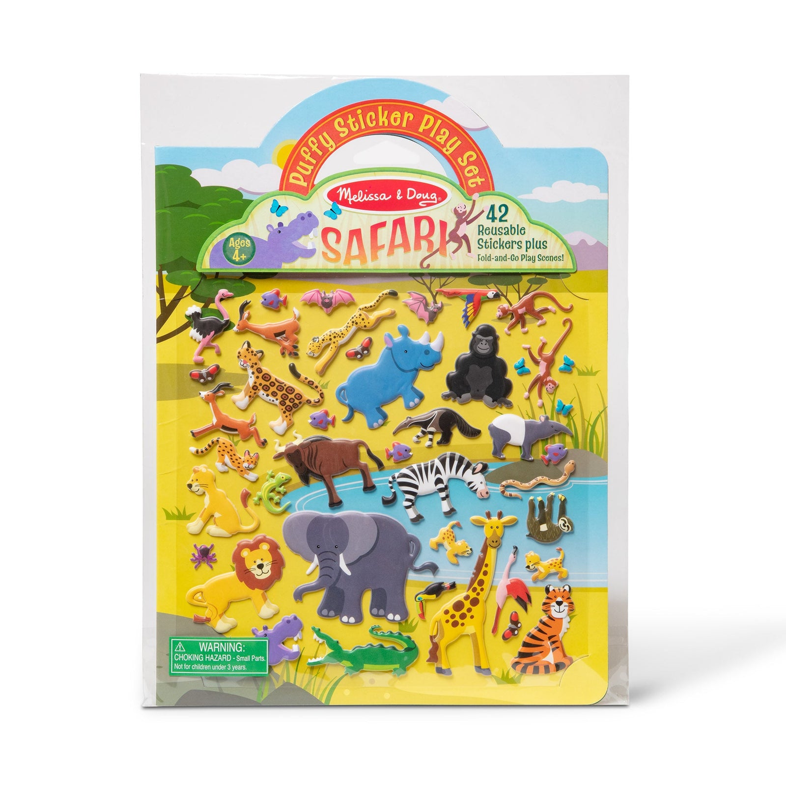 Puffy Sticker Play Set - Safari I6