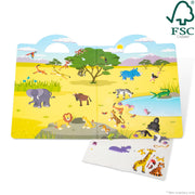 Puffy Sticker Play Set - Safari I6