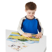Puffy Sticker Play Set - Safari O9