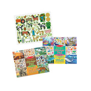 Reusable Sticker Pad 3-Pack: Jungle, Farm, Under the Sea E7