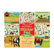 Reusable Sticker Pad - Farm F0