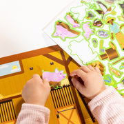 Reusable Sticker Pad - Farm F0