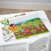 Reusable Sticker Pad - Farm K6