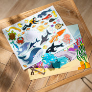 Reusable Sticker Pad - Habitats D7