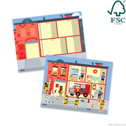 Reusable Sticker Pad - My Town L8