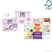Reusable Sticker Pad - Play House! G5