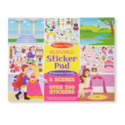 Reusable Sticker Pad - Princess Castle B1