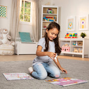 Reusable Sticker Pad - Princess Castle B1