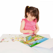 Reusable Sticker Pad - Princess Castle B1