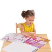 Reusable Sticker Pad - Princess Castle B1