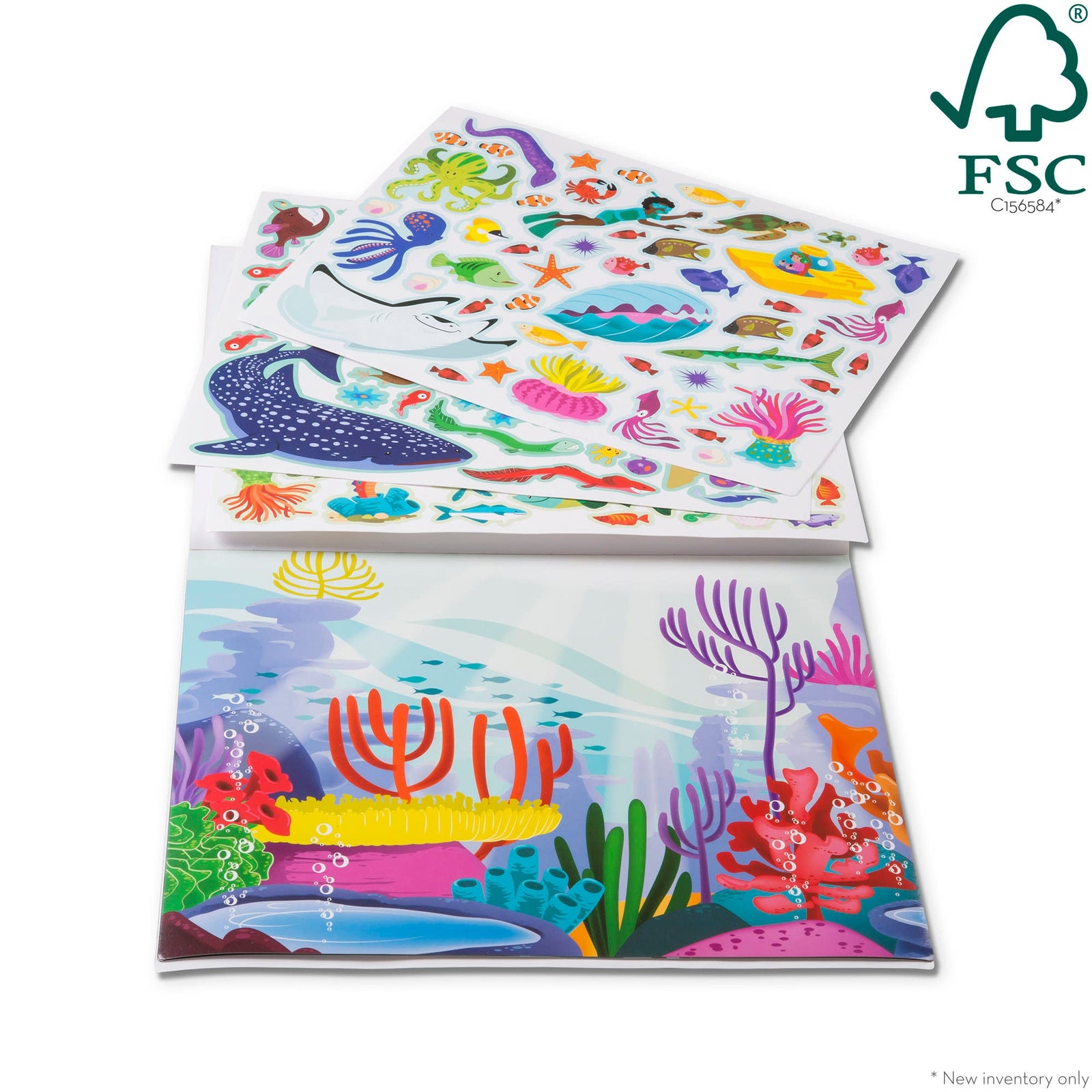 Reusable Sticker Pad - Under the Sea B7