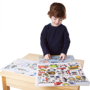 Reusable Sticker Pad - Vehicles C9