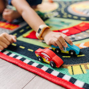 Round the Speedway Race Track Rug & Car Set N5