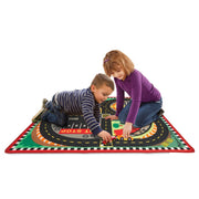 Round the Speedway Race Track Rug & Car Set N7