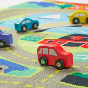 Round the Town Road Rug & Car Set V1